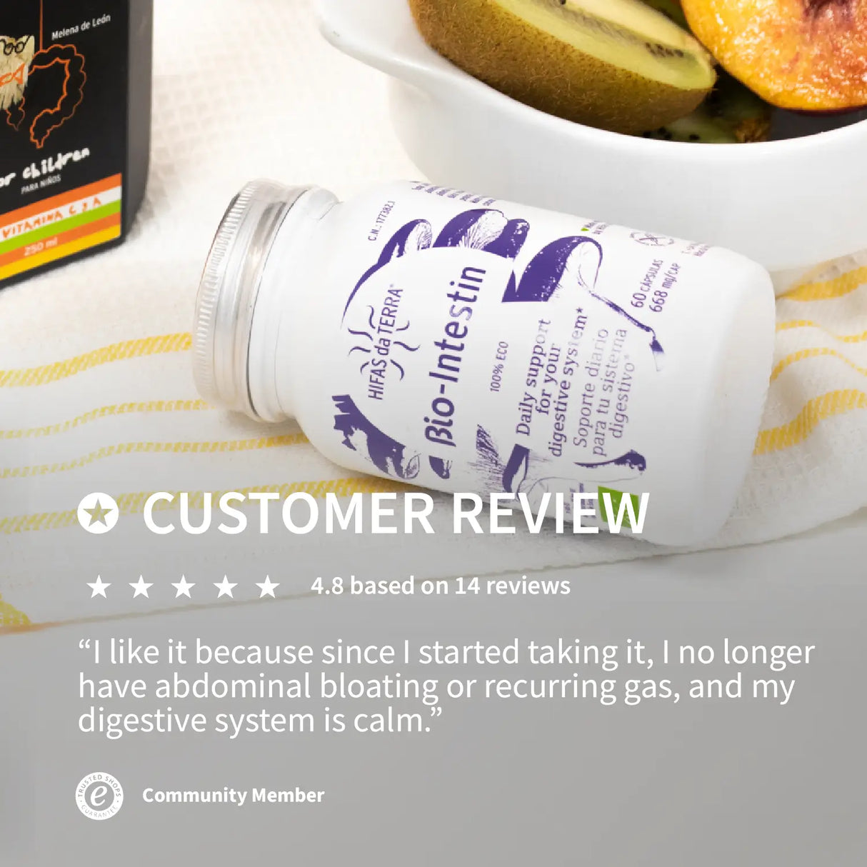 Bio-Intestin Ballaststoffreiches & Stärkendes Pilzpulver