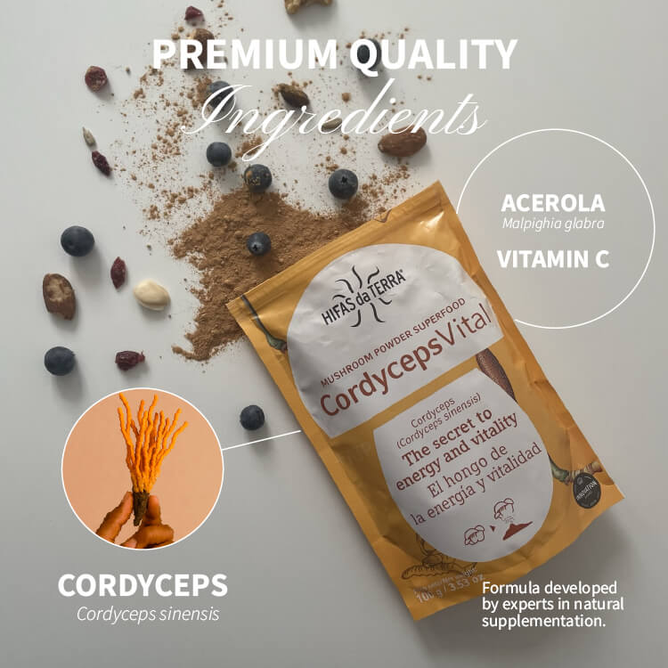Cordyceps Vital 100% Poudre de Cordyceps