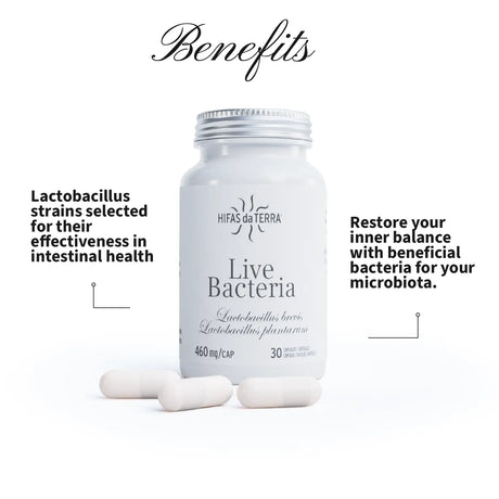 Live Bacteria - Probiotiques en gélules