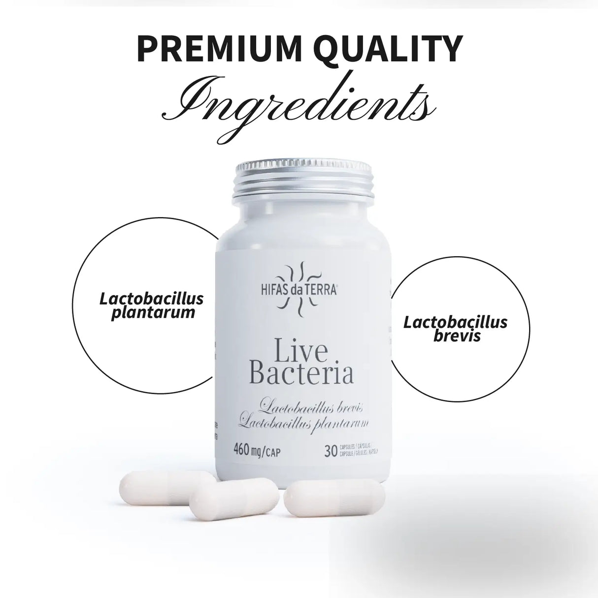 Probiotics in capsules