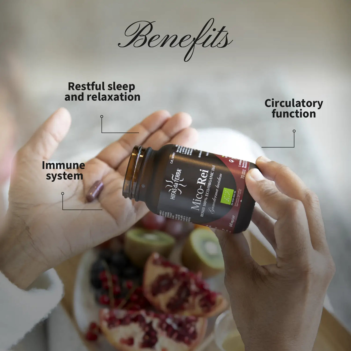 Mico-Rei - Extrait pur & bio de Reishi