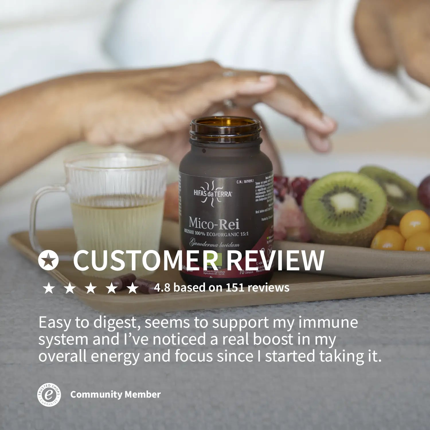 Mico-Rei - Extrait pur & bio de Reishi