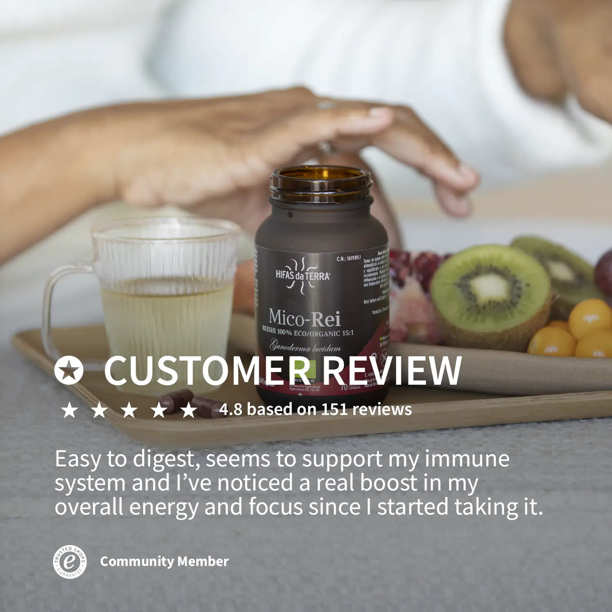 Mico-Rei - Extrait pur & bio de Reishi