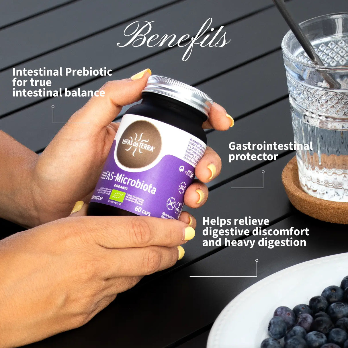 HIFAS-Microbiota (Lion’s Mane, Oyster, Reishi, Shiitake) capsules