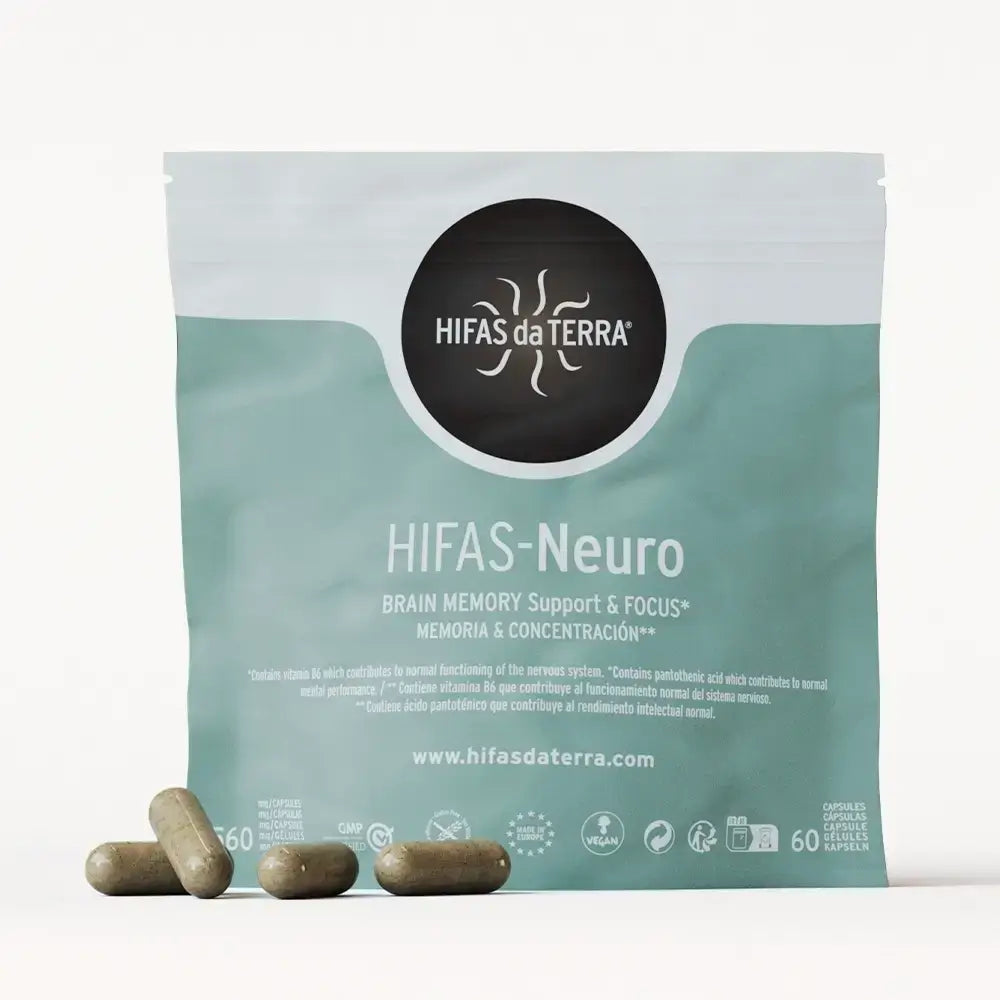 Hifas-Neuro (Lion's Mane and Chaga extract) capsules