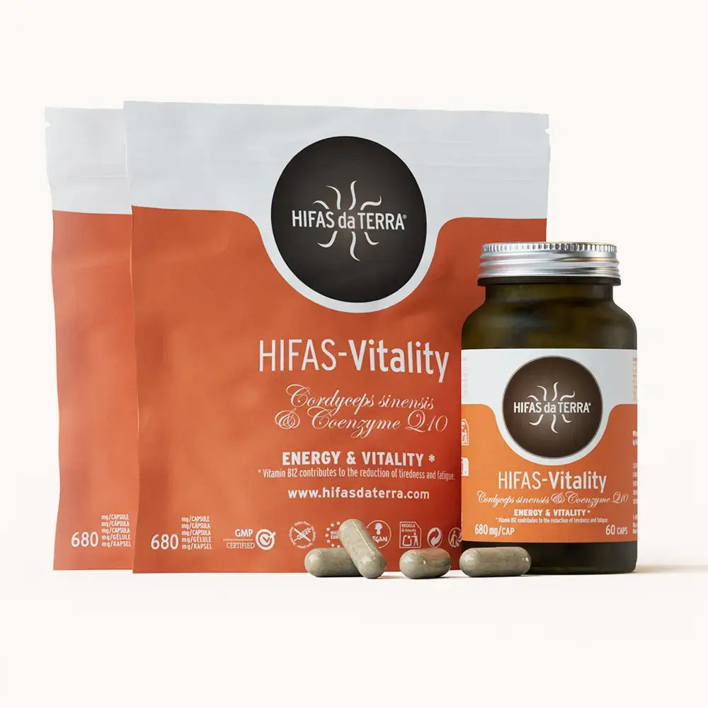 Hifas-Vitality (Cordyceps extract) Energy and Fatigue