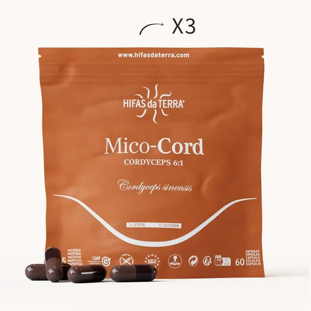 Mico-Cord - 100% Reine Bio-Cordyceps-Kapseln