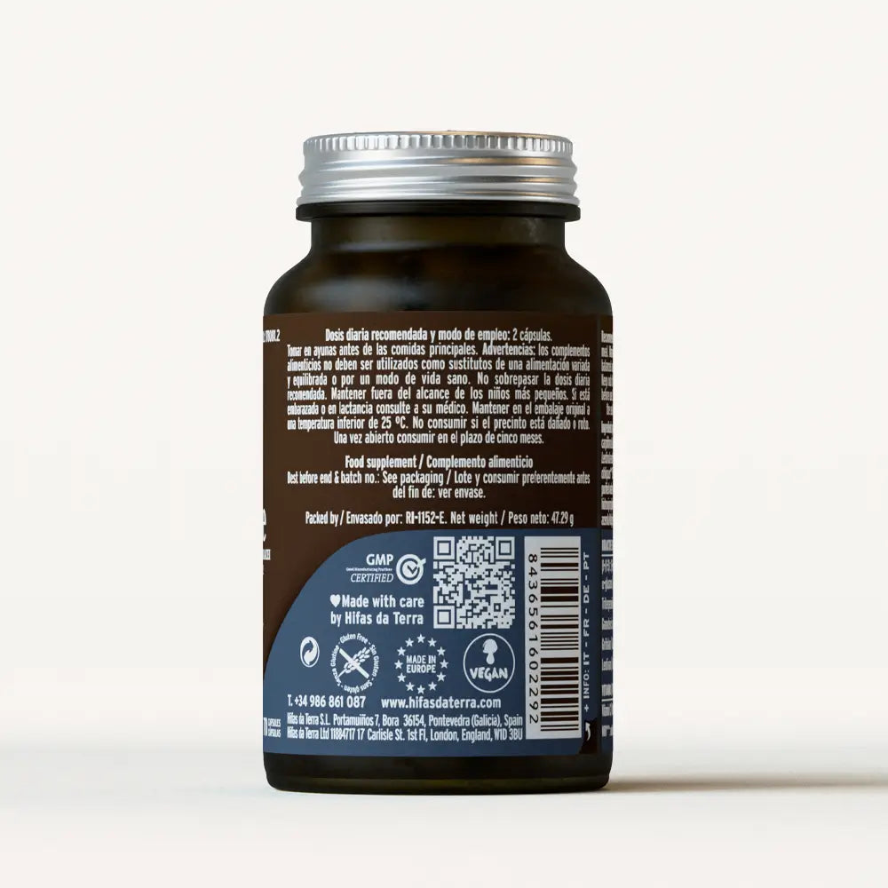 Mico-Five  - Extraits purs de Reishi, Shiitake, Maitake, Champignon du Soleil et Chaga