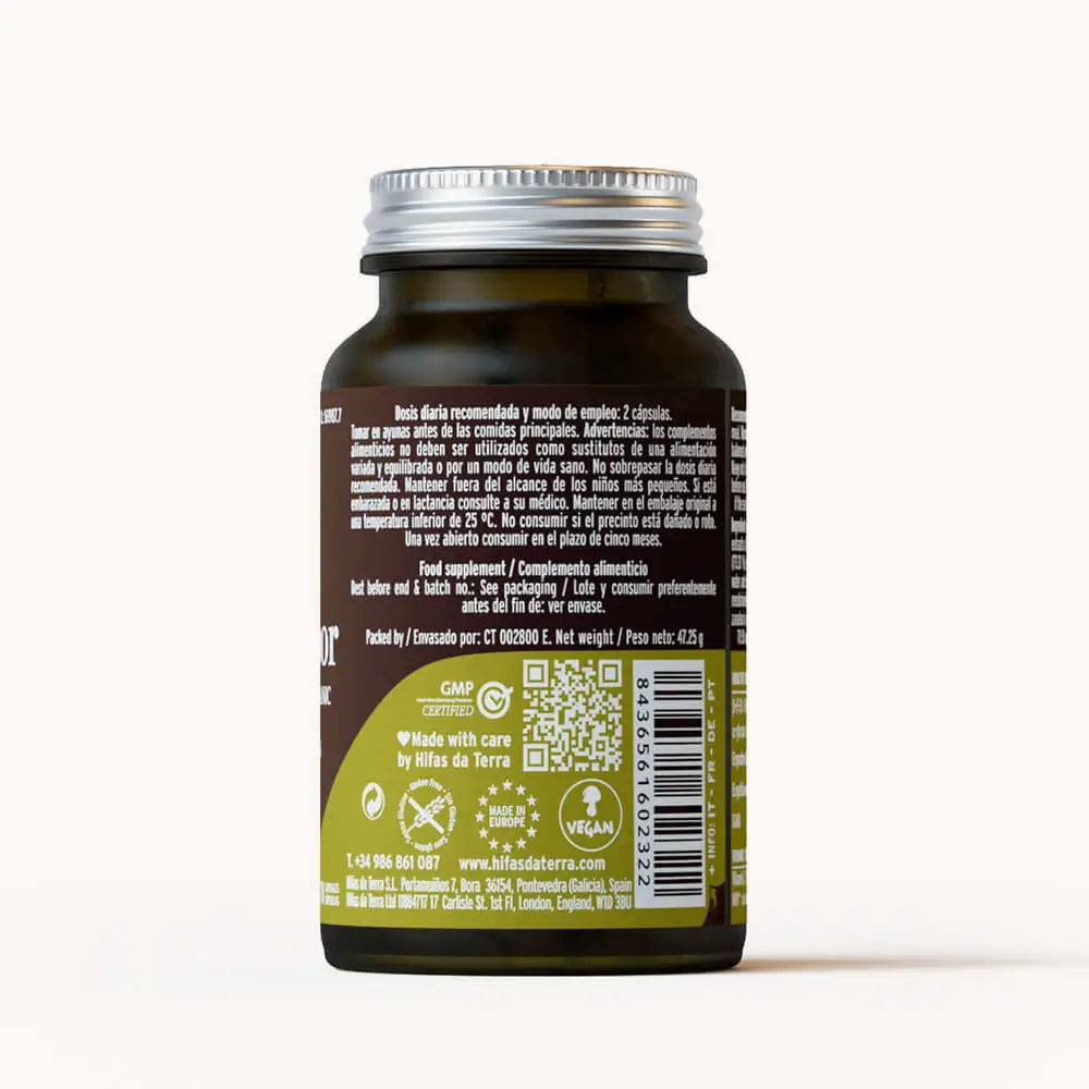 Mico-Polypor - 100% Reine Bio-Eichhase-Kapseln