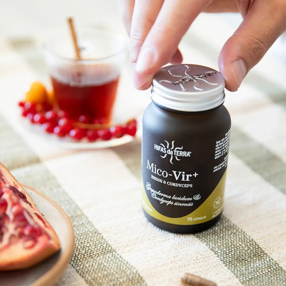 Mico-Vir+ - Extraits Purs de Reishi et Cordyceps