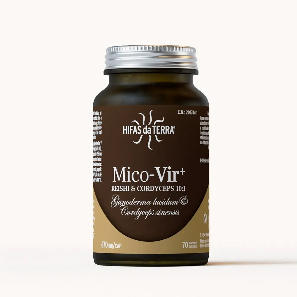 Mico-Vir+ - Extraits Purs de Reishi et Cordyceps