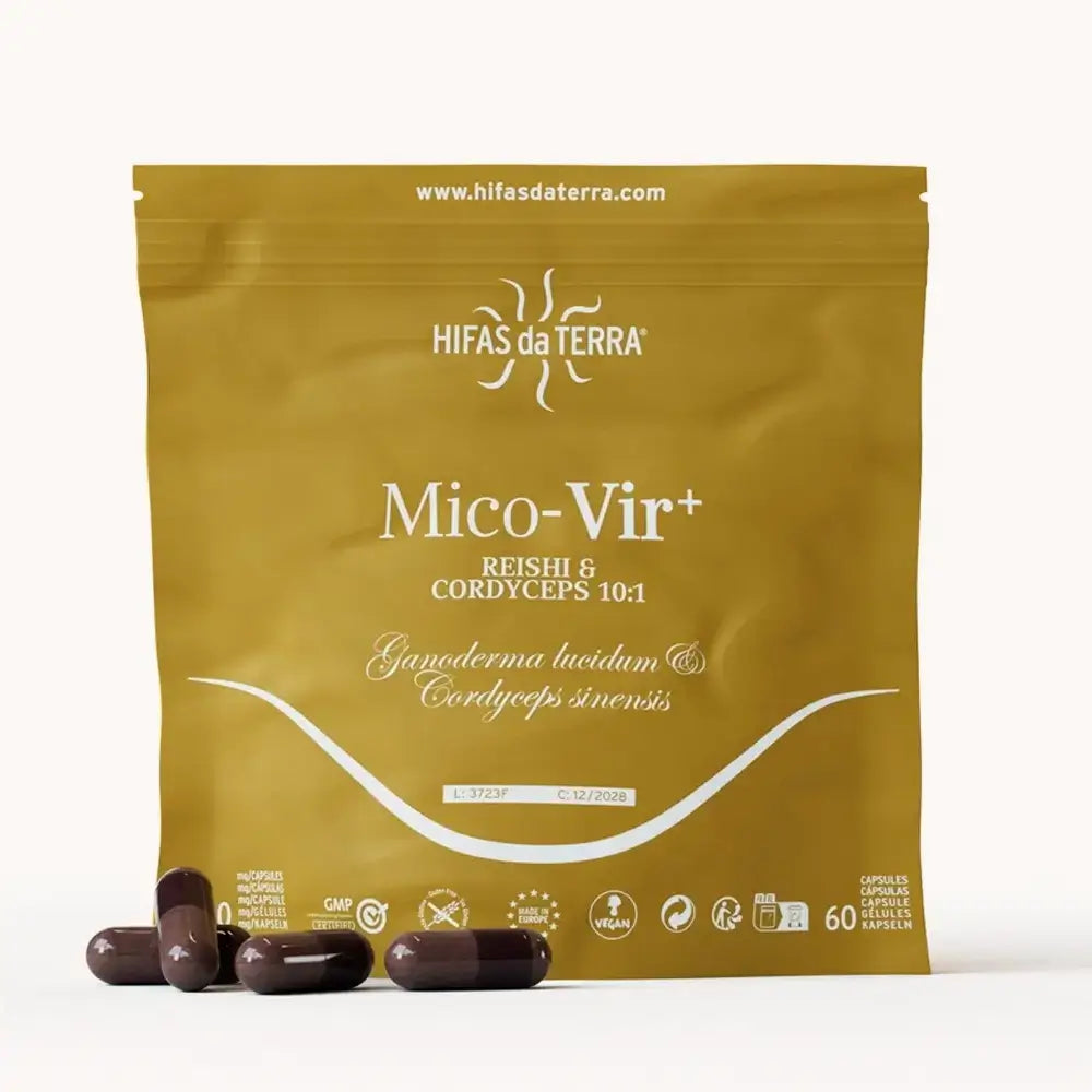 Mico-Vir+ - Extraits Purs de Reishi et Cordyceps
