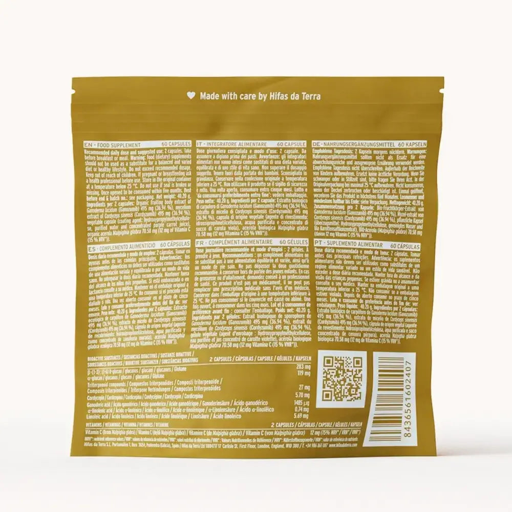 Mico-Vir+ - Extraits Purs de Reishi et Cordyceps