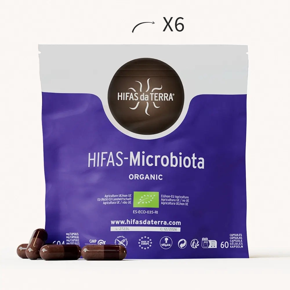 HIFAS-Microbiota (Lion’s Mane, Oyster, Reishi, Shiitake) capsules