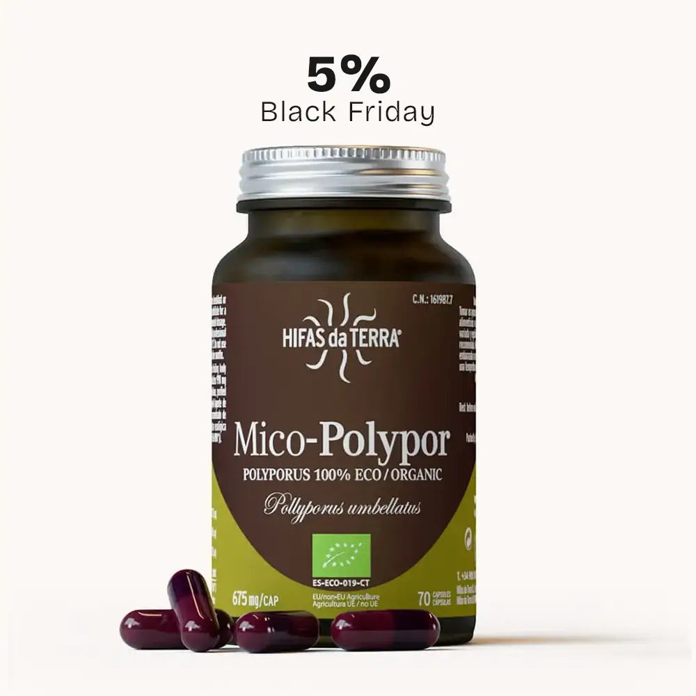 Mico-Polypor - 100% Reine Bio-Eichhase-Kapseln