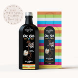Sirop Dr. GB (Gut & Brain) contenant du Reishi, de la Crinière de Lion, des prébiotiques et des vitamines C et A