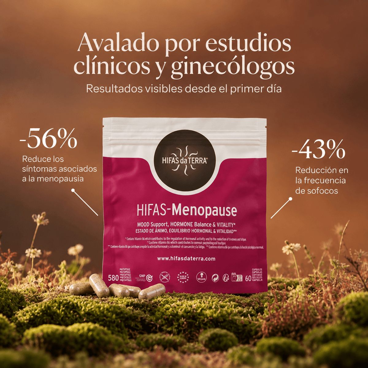 DUO MÉNOPAUSE : HIFAS-Menopause + Cocovit D+K2