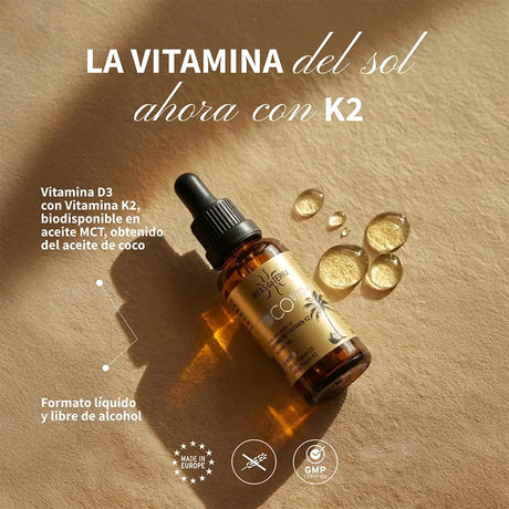 CocoVit D+K2: vitamines D3 et K2