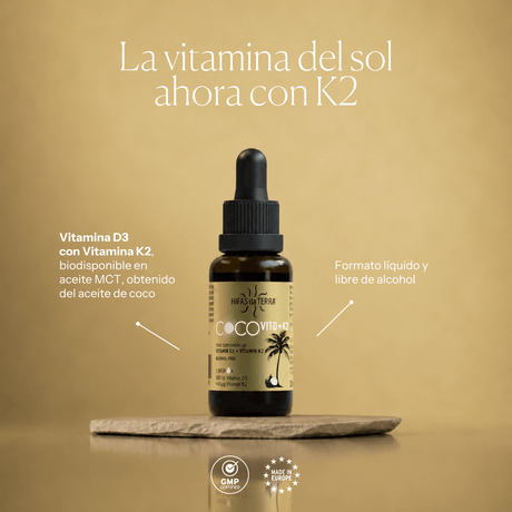 CocoVit D+K2: vitamines D3 et K2