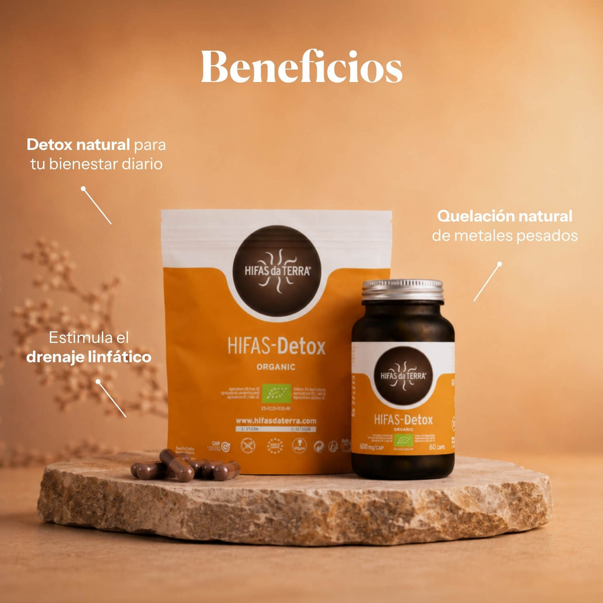 Vorteile von Hifas-Detox: entschlackendes Detox-Nahrungsergänzungsmittel | Hifas da Terra