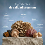 Mico-Five  - Extraits purs de Reishi, Shiitake, Maitake, Champignon du Soleil et Chaga