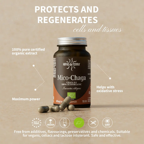 Mico-Chaga - Extrait pur & bio de Chaga