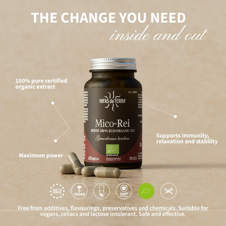 Mico-Rei - Extrait pur & bio de Reishi