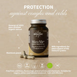 Mico-Vir+ - Extraits Purs de Reishi et Cordyceps