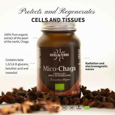 Mico-Chaga Extrait pur BIO de Chaga