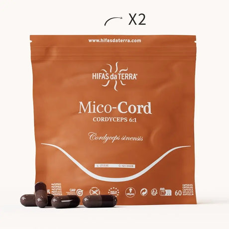 Mico-Cord Pure Cordyceps fungus extract in capsules