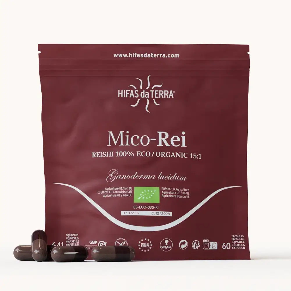 Mico-Rei - 100% Bio-Reishi-Kapseln