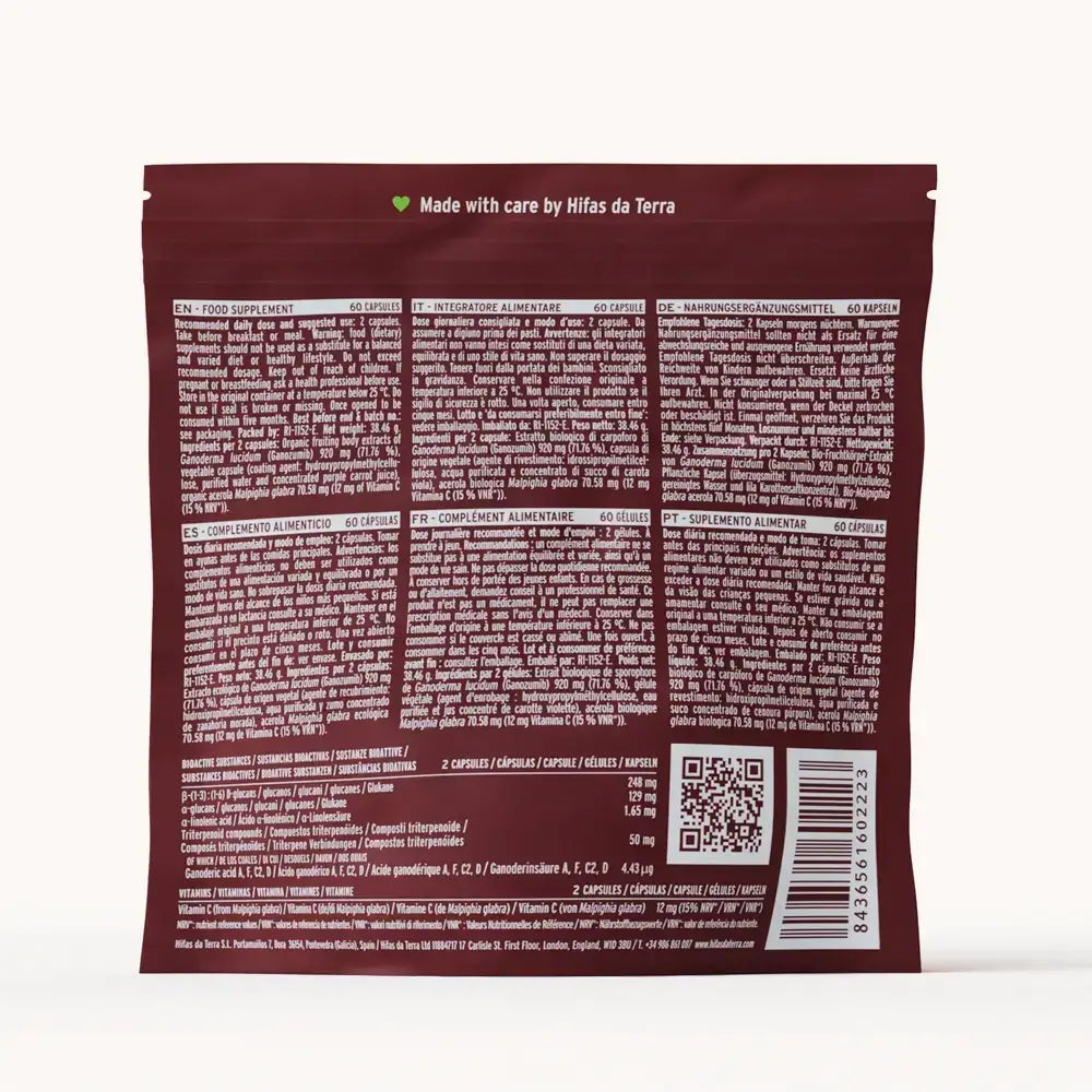 Mico-Rei - 100% Bio-Reishi-Kapseln