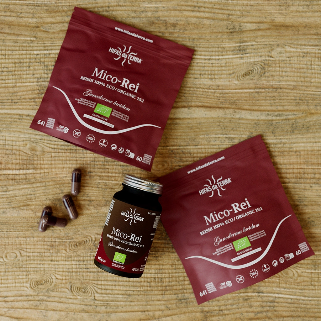 Mico-Rei - 100% Bio-Reishi-Kapseln